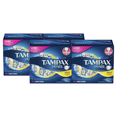 Tampax Pearl Regular Plastic Tampons