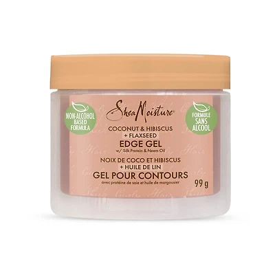 SheaMoisture Edge Gel Coconut & Hibiscus + Flaxseed, 99 g
