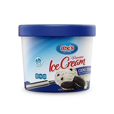 Abe's D Crème glacée aux biscuits 1.65L D Crème glacée aux biscuits