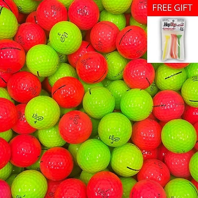Mulligan - 77 Vice Mix AAA Recycled Used Golf Balls, Color