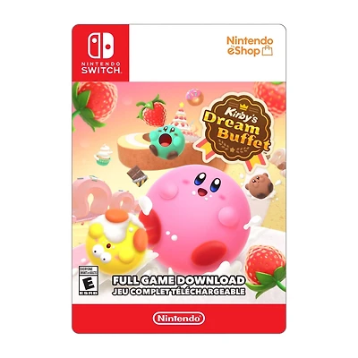 Nintendo Switch Kirby's Dream Buffet 19.99 (Digital Code)