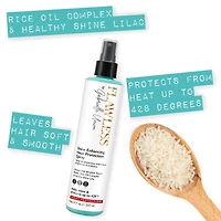 Spray de protection thermique améliorant la brillance