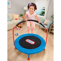Little Tikes Easy Store 3 ft Trampoline, Easy to store