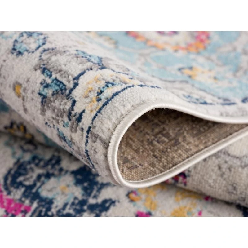 Tapis floral moderne de la collection Savannah Rug Branch