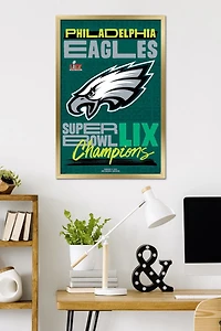 Logo de l'équipe NFL Philadelphia Eagles - Super Bowl LIX