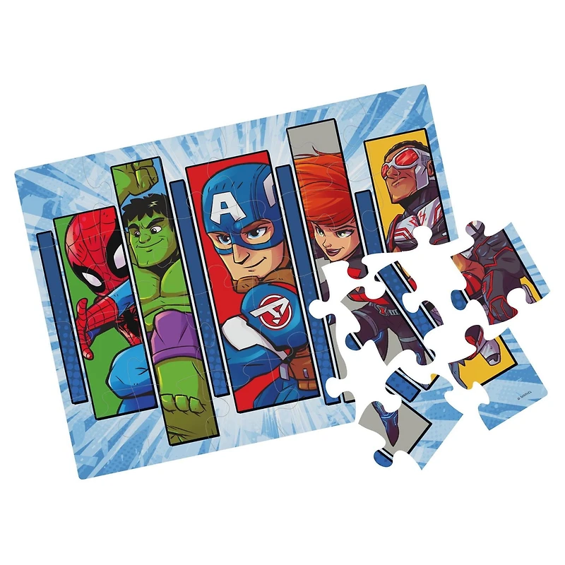 Marvel Super Hero Adventures 24-Piece Puzzle