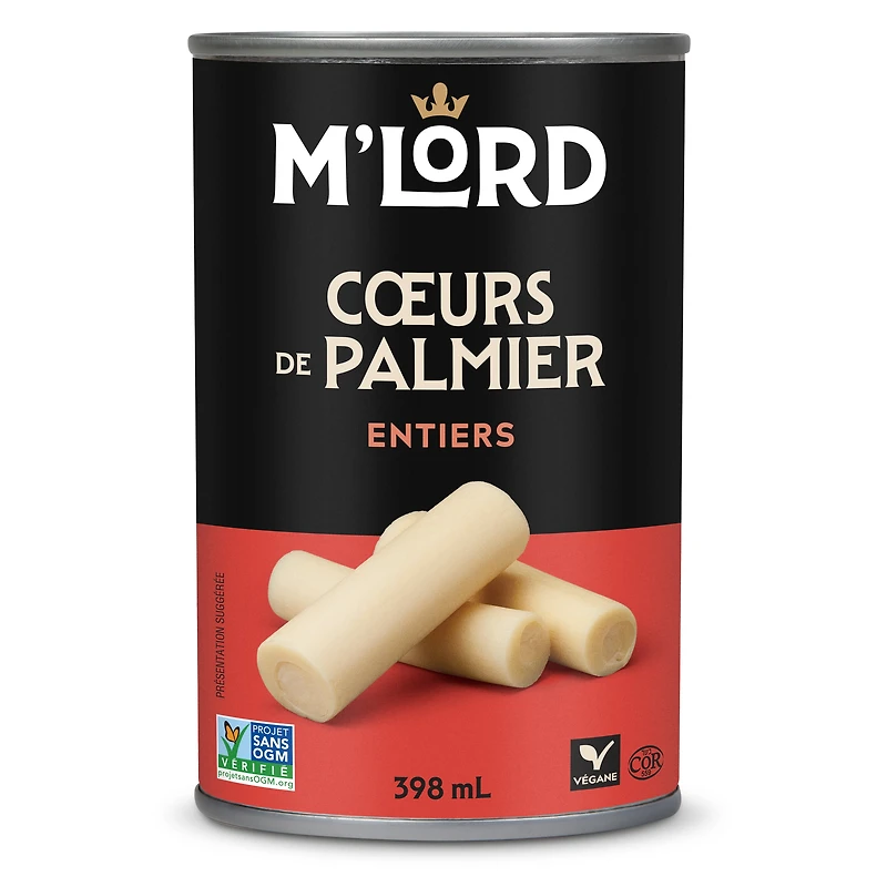 M'Lord Cœurs de Palmier Entiers, 398ml