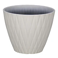 18" Tuftted Planter, Decorative Planter