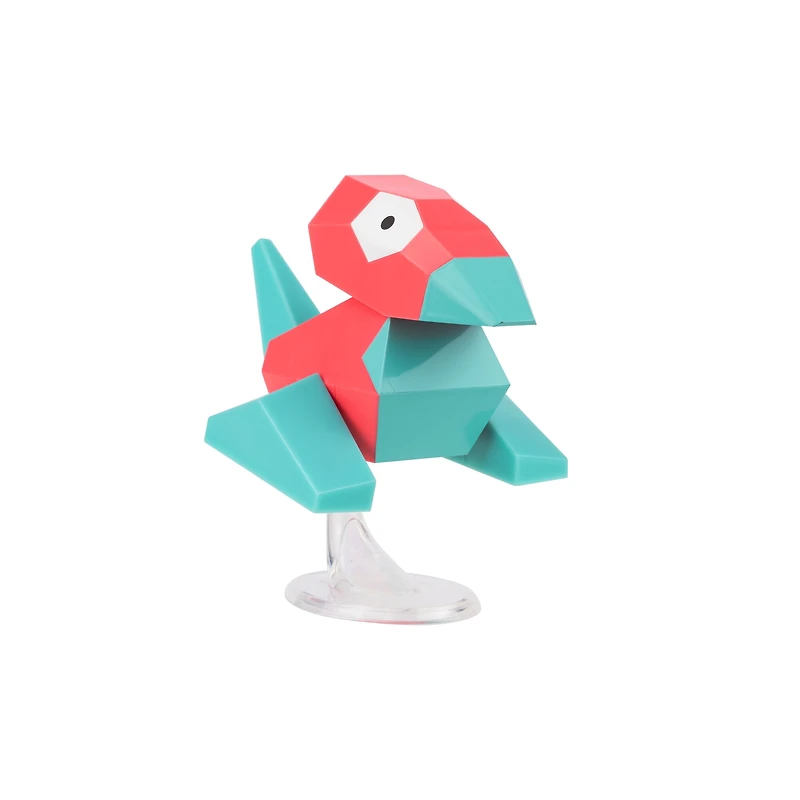 Paquet de 3 figurines de combat Pokémon 2" - Cradopaud, Mimiqui et Porygon