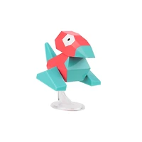 Paquet de 3 figurines de combat Pokémon 2" - Cradopaud, Mimiqui et Porygon