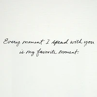 Hallmark Signature Love Card, Time Flies (Romantic Valentines Day Card, Anniversary Card or Birthday Card)