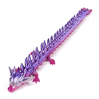 CrystaLynx Dragons, Figurine articulée dragon à collectionner de 32 cm et œuf d'exposition dans une boîte surprise, jouet à manipuler pour bureau à domicile et décor de bureau