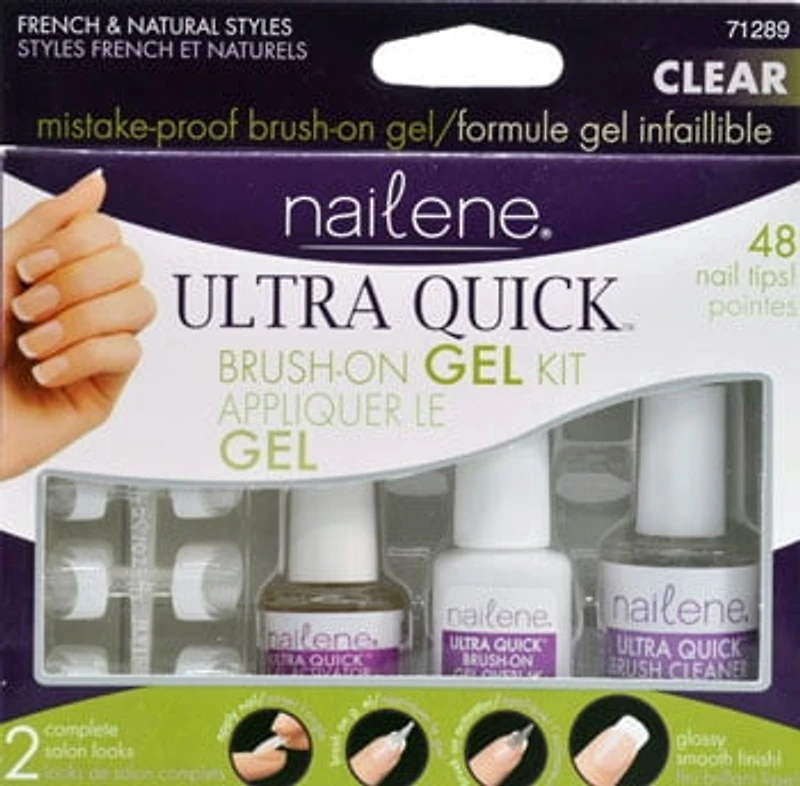 Nailene Ultra Quick Brush-On Gel Kit