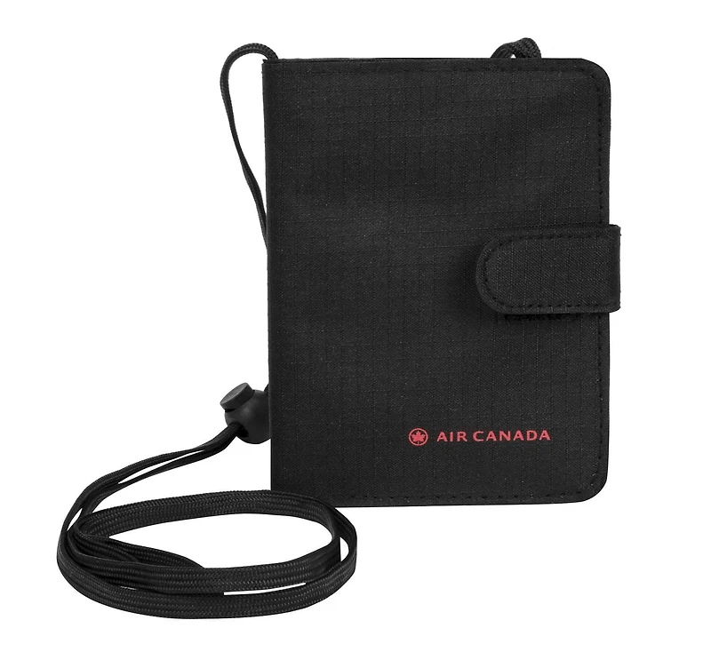 Air Canada Rfid Blocking Airport Id & Ticket Wallet Unisex Adult, Id & Ticket Wallet