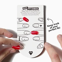 Hard Candy Nail Makeup, 24 press-on nails