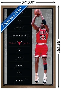 Michael Jordan - Heart Wall Poster, 22.375" x 34"