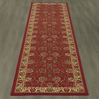 Ottomanson Ottohome Collection Non-Slip Rubberback Oriental Design Indoor Rug/ Mat