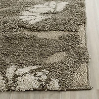 SAFAVIEH Florida Teodor Floral Shag Area Rug