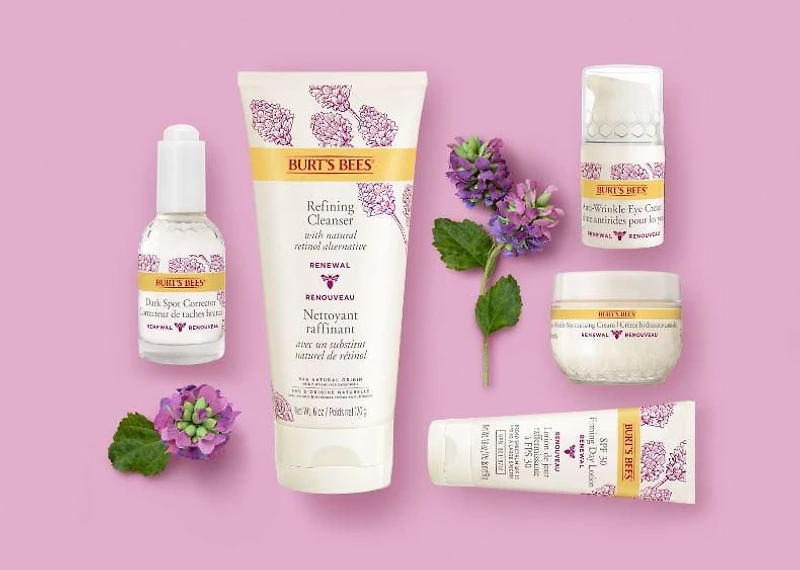 Burt's Bees® Renewal Refining Facial Cleanser with Bakuchiol Natural Retinol, Alternative