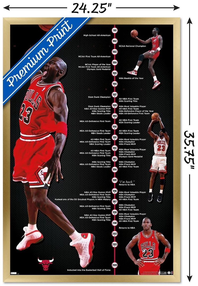 Michael Jordan - Chronologie