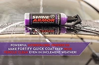 SHINE ARMOUR Fortify Quick Coat - Revêtement en céramique - Spray de vernis à la cire de voiture - Lavage et cire de voiture sans eau - Vernis de finition hydrophobe et protection des détails de masti
