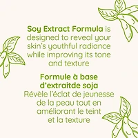 Nettoyant clarifiant Aveeno Positively Radiant - Démaquillant, Nettoyant pour le visage à base d'extrait de soja, Déloge le sébum et unifie le teint