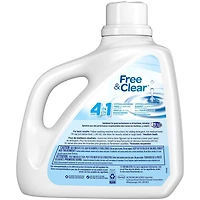 Purex 4 in 1 Liquid Laundry Concentrated Detergent, Free & Clear, 4.43 Litres, 110 Loads, 4.43 Litres, 110 Loads