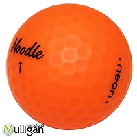 Mulligan - 36 balles de golf récupérées Noodle Neon Mat 5A, Orange