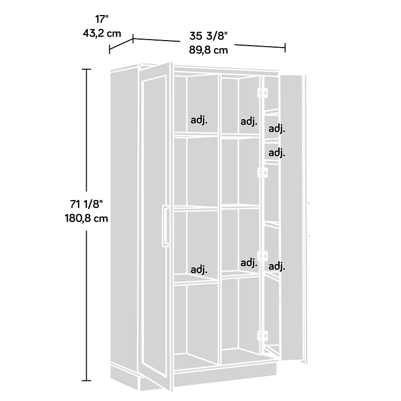 Sauder® La Collection HomePlus Meuble de rangement