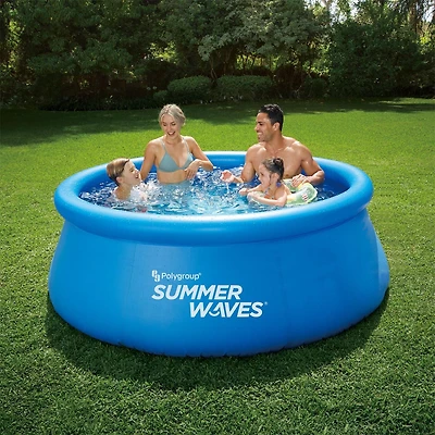 SUMMER WAVES PISCINE À QUICK SET® DE 2.44M