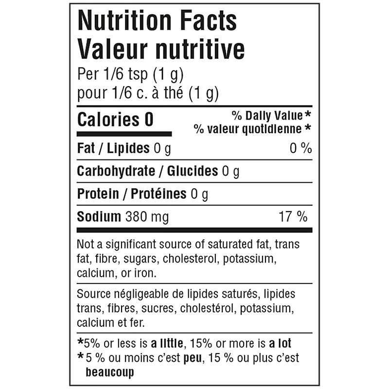 Great Value Iodized Salt and Pepper, 35 g Black pepper, 113 g Iodized salt
