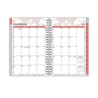 Agenda hebdomadaire/mensuel 2023, 5 po x 8 po, Blue Sky, gris uni