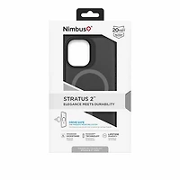 Nimbus9 Étui Stratus 2 MagSafe Smoke pour iPhone 17 Pro