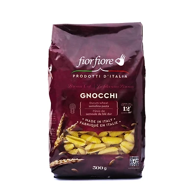 Fiorfiore 12,5% protéine bronze dessiné Gnocchi Pâtes 500 g (17,6 oz) 12,5% protéine