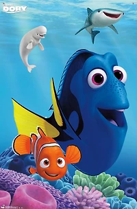 Disney Pixar Finding Dory - Dory Wall Poster, 22.375" x 34"