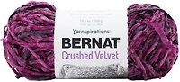 Bernat® Crushed Velvet™ Yarn, Polyester #5 Bulky, 10.5oz/300g, 315 Yards, Soft multi-tonal velvet yarn