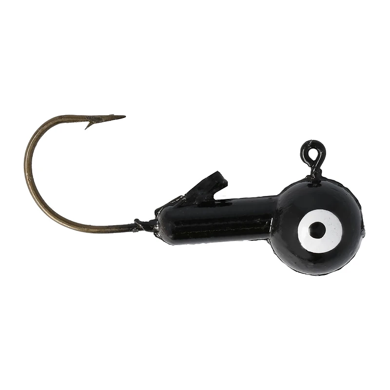 Tête de gabarit à bille Eagle Claw WBH38-4, 3/8 oz, 10 pk, NOIR