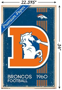 NFL Denver Broncos - Logo rétro 14