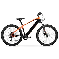 Hyper Bicycles 27.5" 36V Hero Lectro Electric Mountain Bike, Orange Black, Hyper 27.5" Hero E bike Mtn Org Blck