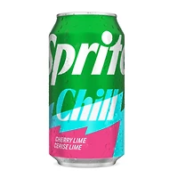 SPRITE CHILL CHY LME, Introducing the new limited-edition Sprite Chill, the coldest-est lemon-lime soda yet with an innovative cooling sensation complemented by a delicious cherry lime flavor. It’s the satisfying cut-through refreshment you love from Sprite with a clean cool taste that intensifies after every sip.
