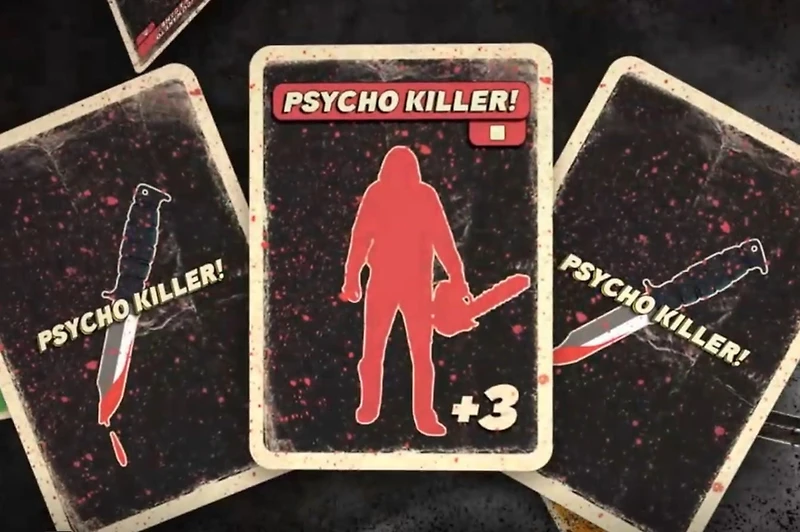 Jeu de cartes Psycho Killer Jeu de cartes