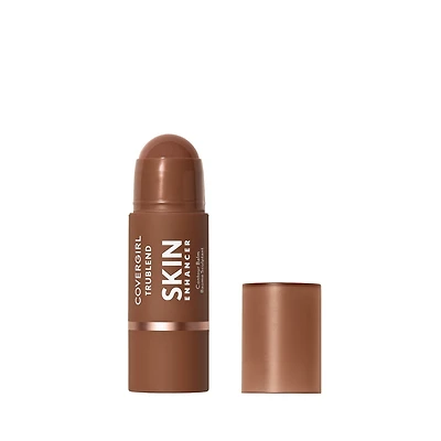 Trublend Skin Enhancer Balm Stick Contour Stick, Vegan Formula, Easy to Use, Glides on Effortlessly, Non-Greasy, Doesn't Crease, Glide, glow & go