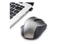 Souris LED bleue sans fil silencieuse Verbatim (graphite) 70242