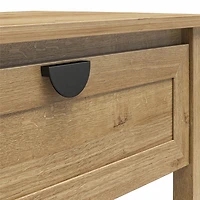 Mr. Kate Primrose Wide 1 Drawer Nightstand with Open Shelf, Natural