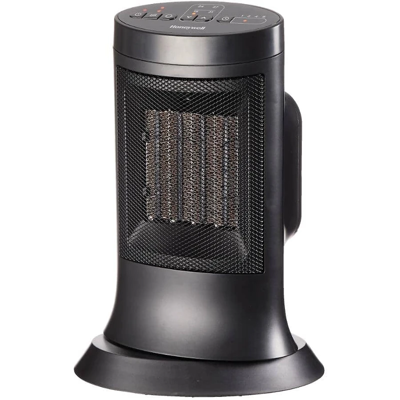Honeywell HCE309BC Black 1500W Osciallating Ceramic Compact Electric Space Heater