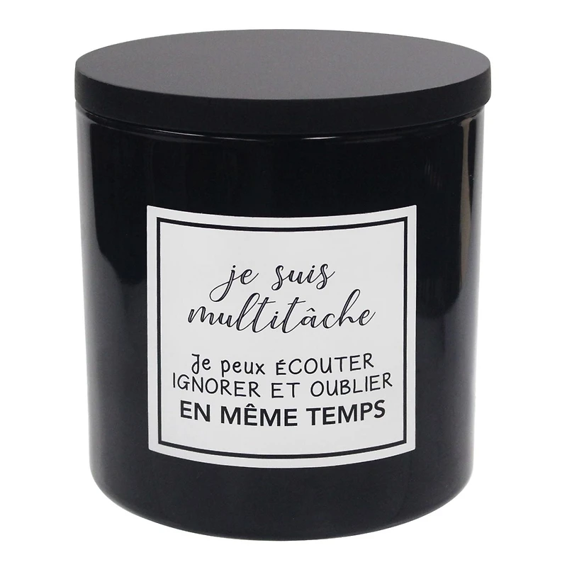 2-wick 12oz "I'm multitasking" FIREWOOD SPIRIT Fragranced Candle