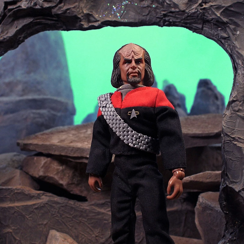 Figurine lt Worf, 8 po de Star Trek LNG