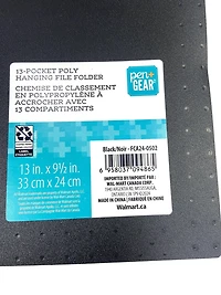 PEN+GEAR 13PKT POLY dossier suspendu Taille: 12,992 * 9,448 * 1,259 pouces