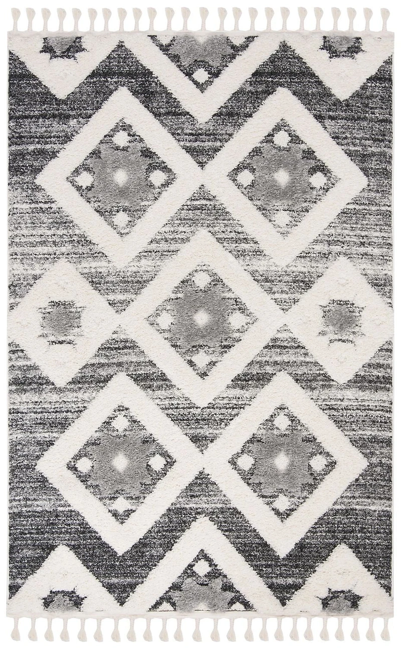 Safavieh Moroccan Tassel Dawson Tapis Géométrique Shag