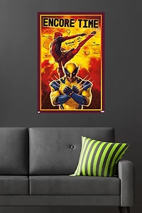 Marvel Deadpool & Wolverine - Encore Time Wall Poster, 22.375" x 34"